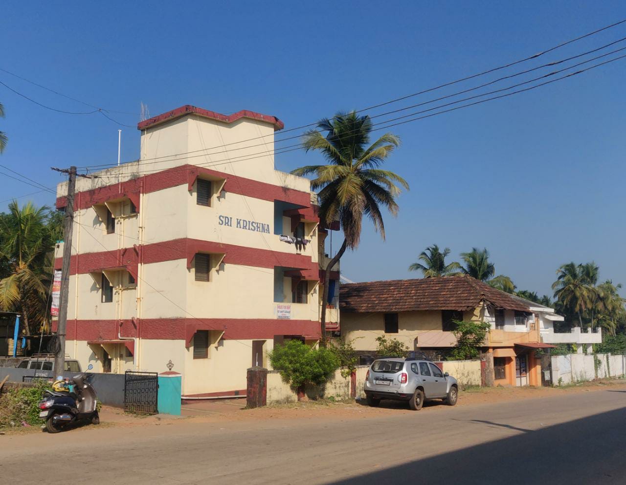 Sri Krishna - Commercial land with building at Surathkal